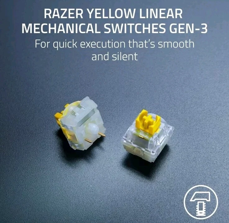 Razer Blackwidow V4 X Mechanical Gaming fortnite Edition Keyboard Us - Razer Yel - Image 3 of 4