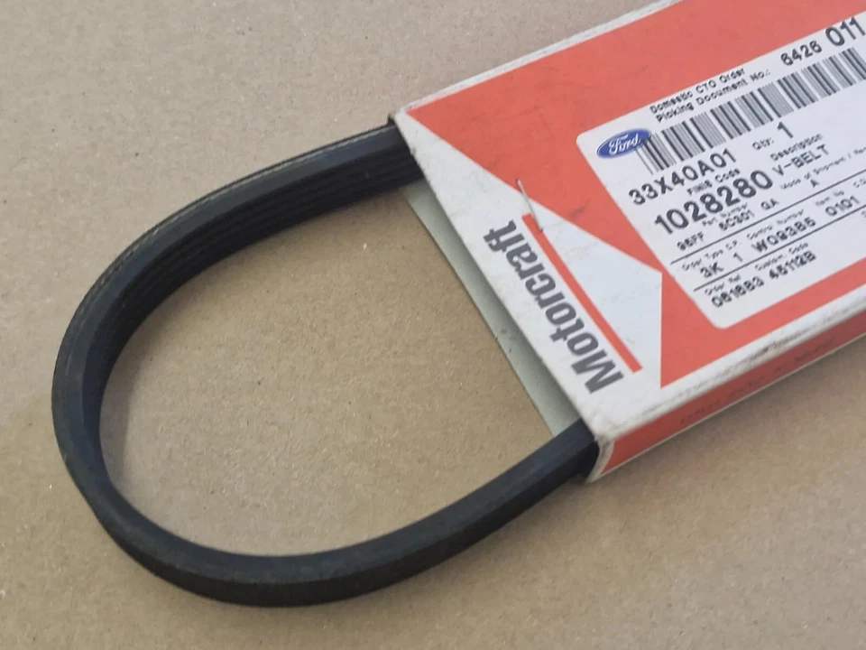 Correa alternador Ford Escort 1993-2001 1.8 D 1.8 TD 2.0 1473663 original 5K705 Foto 2 de 4