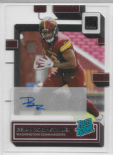 BRIAN ROBINSON 2022 PANINI CLEARLY DONRUSS AUTOGRAPH AUTO RC SP WFT