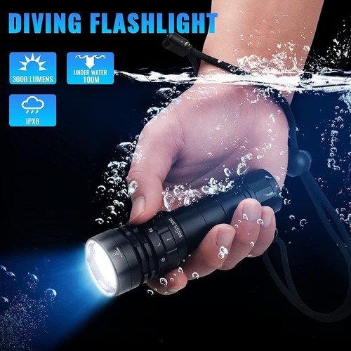 Sofirn Sd05 Torcia Subacquea Xhp50.2 Super Luminosa 3000lm 21700 Batteria Di - Foto 11 di 24