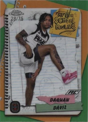 2023-24 Topps Chrome OTE Overtime Elite - Daquan Davis #ASR-20