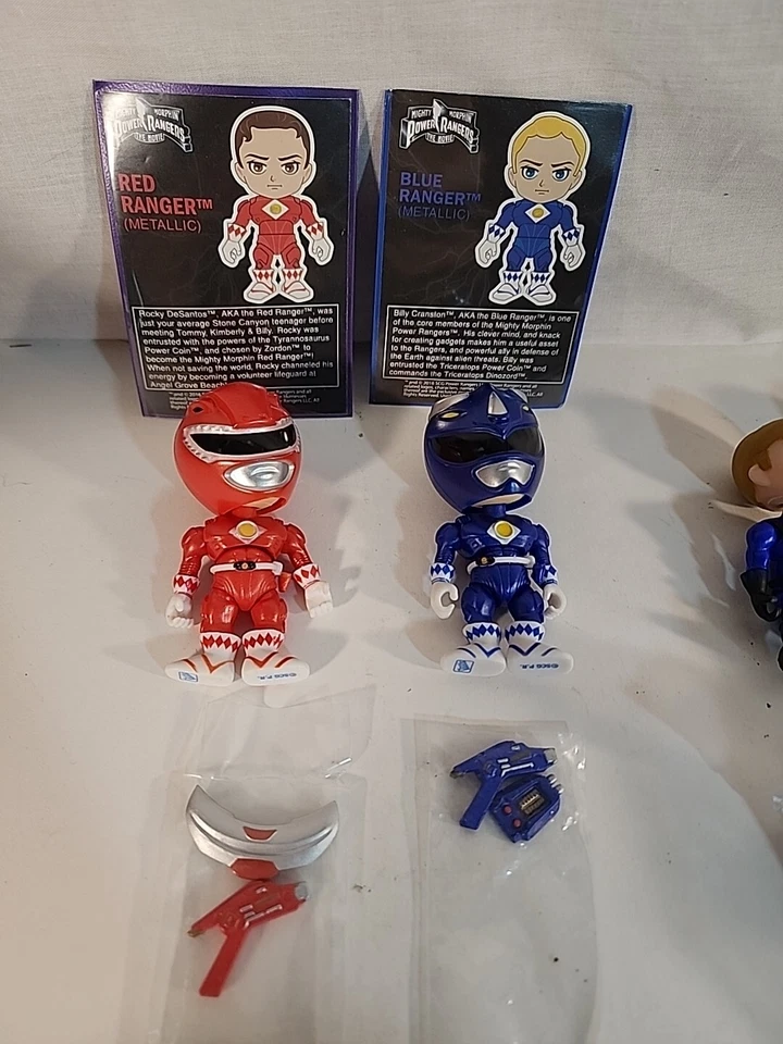Loyal Subjects Saban Mighty Morphin Power Rangers Movie Mini-Figure Lot 5 Rare - Image 4 of 4