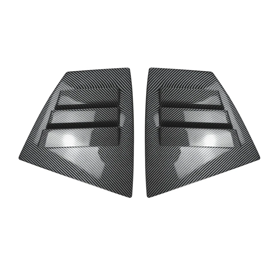 Cubierta de persiana de ventana trasera estilo fibra de carbono para Subaru WRX STI VA 14-21 Foto 2 de 4