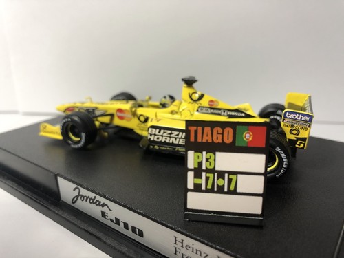 Pitboard 1:43 (Pizarra F1) / Tiago Monteiro (Jordan) 2005 / P3 (GP USA) - Picture 3 of 4