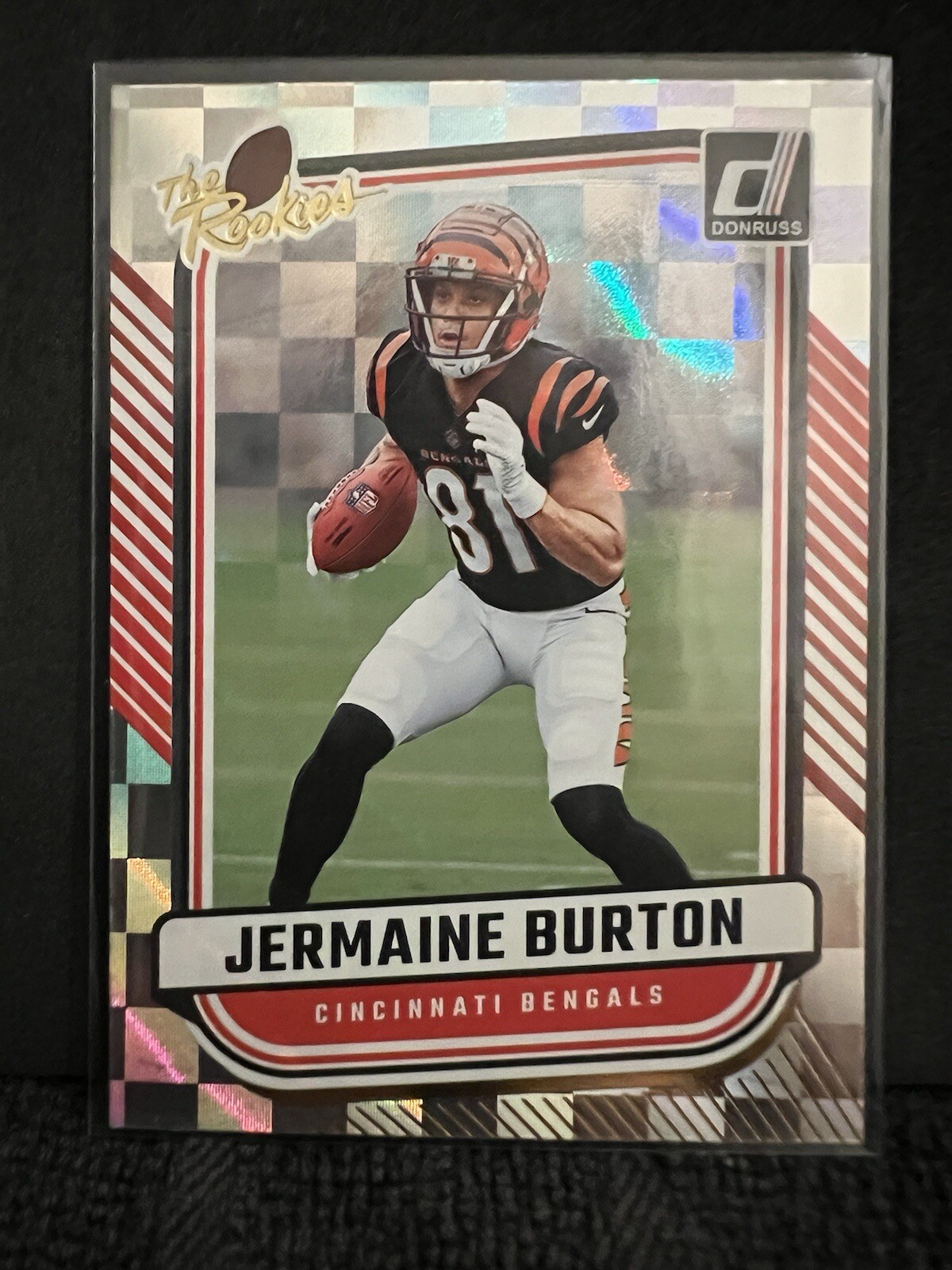2024 Panini Donruss Jermaine Burton RC The Rookies #TR-31 Cincinnati Bengals