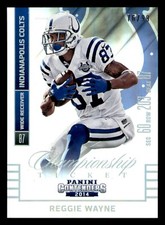 2014 Panini Contenders Championship Ticket #34 Reggie Wayne #76/99