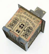 John Hall Mechanical Bank Hall's Excelsior Bank 1869 Cast Iron