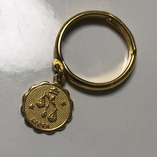 Vintage Adjustable Zodiac Ring Libra Gold Tone Size 5.5+ - Picture 4 of 10