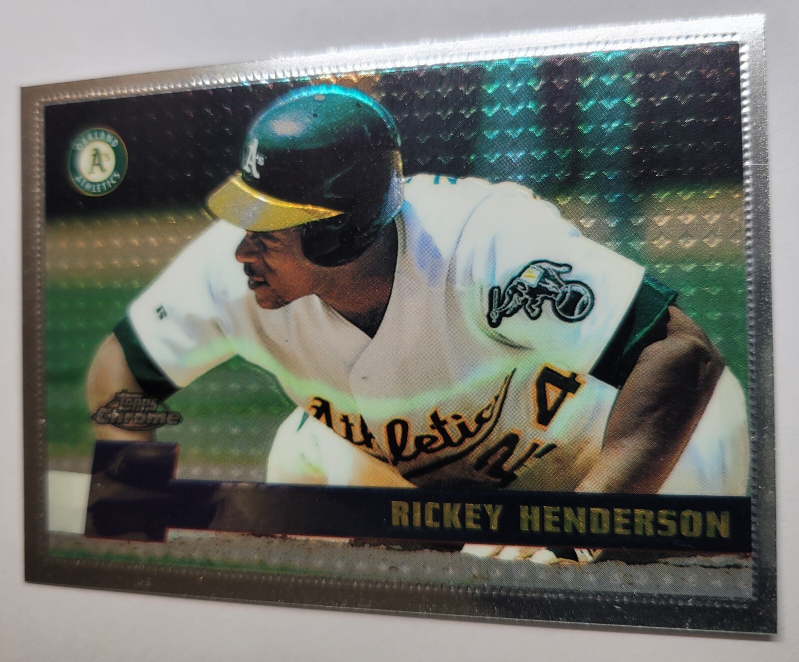 1996 Topps Chrome Rickey Henderson #159 - HOF - 10+ Items Ship FREE!!!