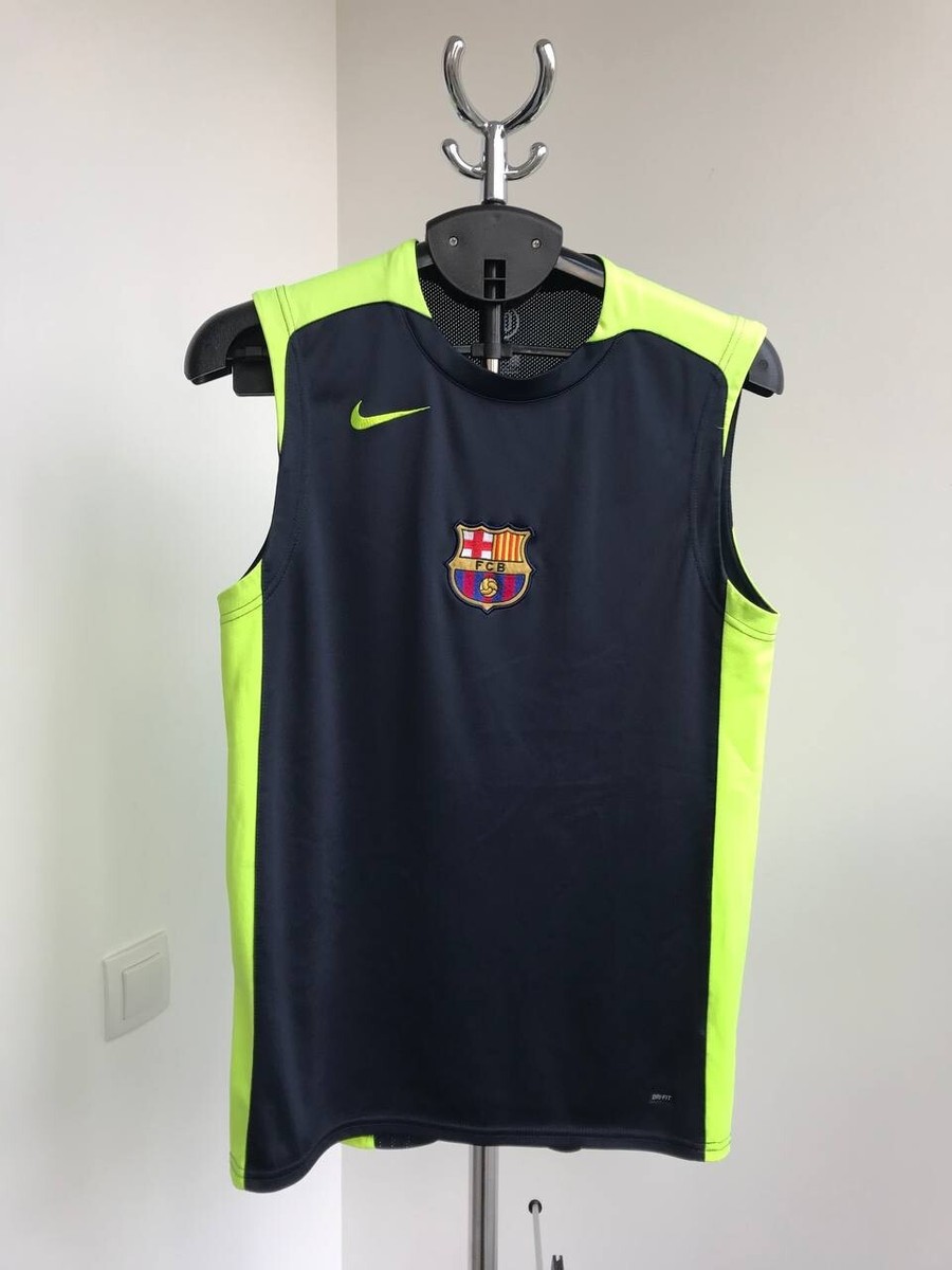 FC BARCELONA 2005 2006 TRAINING FOOTBALL SOCCER SHIRT NIKE TOTAL