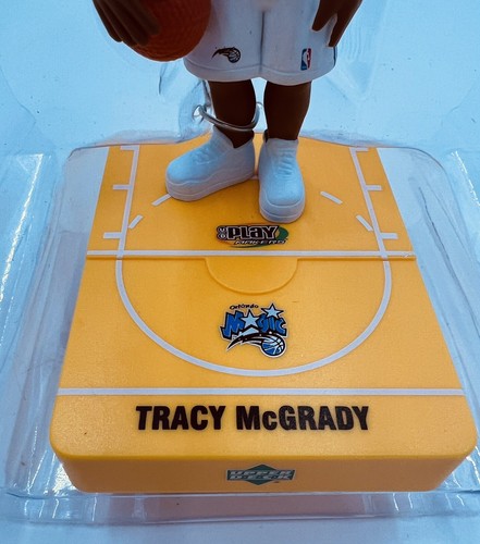 2001-02 Upper Deck NBA Play Makers Tracy McGrady Bobble Head Orlando Magic. - Imagen 5 de 11