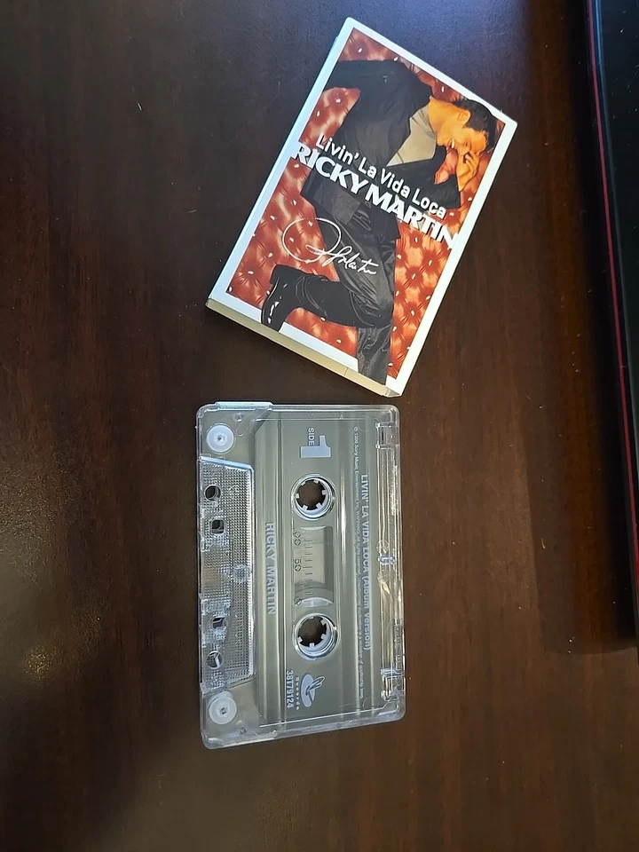 Livin' la Vida Loca [Single] by Ricky Martin (Cassette, Apr-1999, Sony Disc Foto 3 de 3