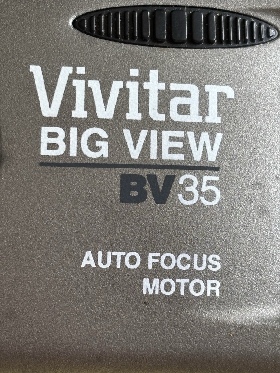 Vintage Vivitar Big View BV35 35mm W/Case Camera Point & Shoot