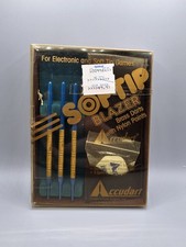 Vintage Accudart Blazer Nickel-Silver Dart Set Nylon Blue Points
