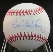 Evan Michael Longoria Signed ML Baseball - Beckett BAS
