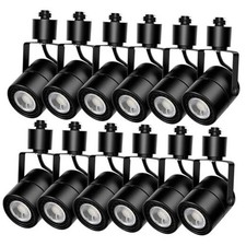 10W Track Lighting Heads,4000K Cool White Dimmable Bright LED Track Lighting