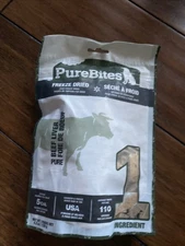 Purebites Beef Liver For Dogs 4.2 Oz 120g. EXP : 01/26