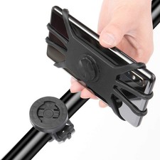 MTB Phone Mount, Garmin Handlebar Mount Silicone Phone Holder for iPhone/Sams...