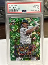 2025 Bowman Chrome - Hidden Gems Nick Kurtz #HG-36 (RC) PSA 10