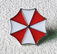 Resident Evil Umbrella Corporation Logo Enamel Metal Pin Style 2 New Unused