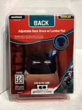 Mueller 255 Lumbar Back Brace, Regular - Black