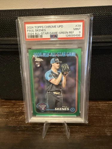 Paul Skenes 2024 Topps Chrome Update All-Star Game /99 #ASGC-29 Pirates RC PSA 9