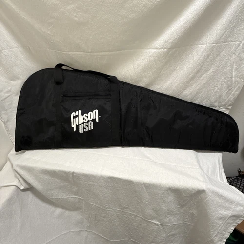 Gibson USA Taco Gig Bag Padded Lined For Electric Guitar Bonus Vtg Fender Pic
