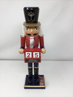 North Pole Trading Co. Nutcracker 14'' Christmas 25 Days Til Christmas!