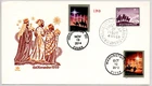 CHRISTMAS #4711 HOLY FAMILY #4945 3 WISE MEN MAGI NAKANO PERFINS, AUSTRALIA FDC