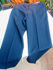 Elbeco Men  s Blue Twill Security Work Pants Polyester 40 Regular 20399