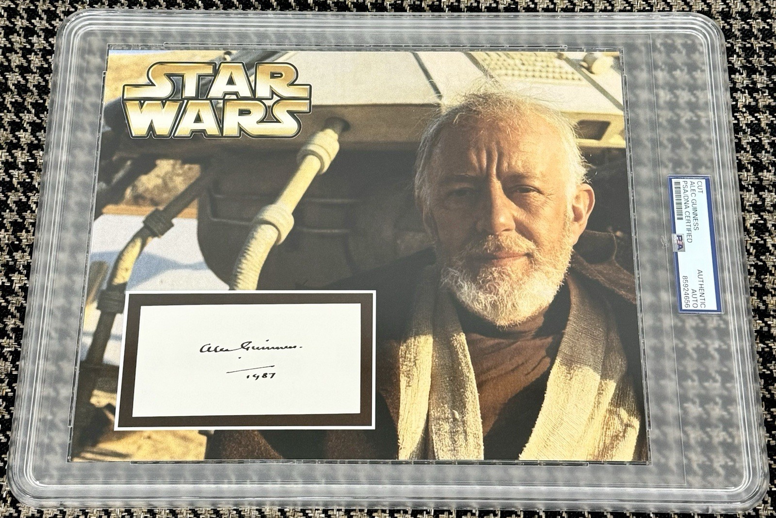Alec Guinness Signed Autograph 8x10 Obi-Wan Kenobi Star Wars Photo PSA/DNA