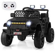 12V Kids Ride on Truck Car Battery Powered Toddler Electric Vehicle w/ 3 Speeds