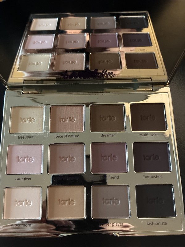 TARTE Tartelette Amazonian Clay Matte Eyeshadow Palette 12 Shade NIB
