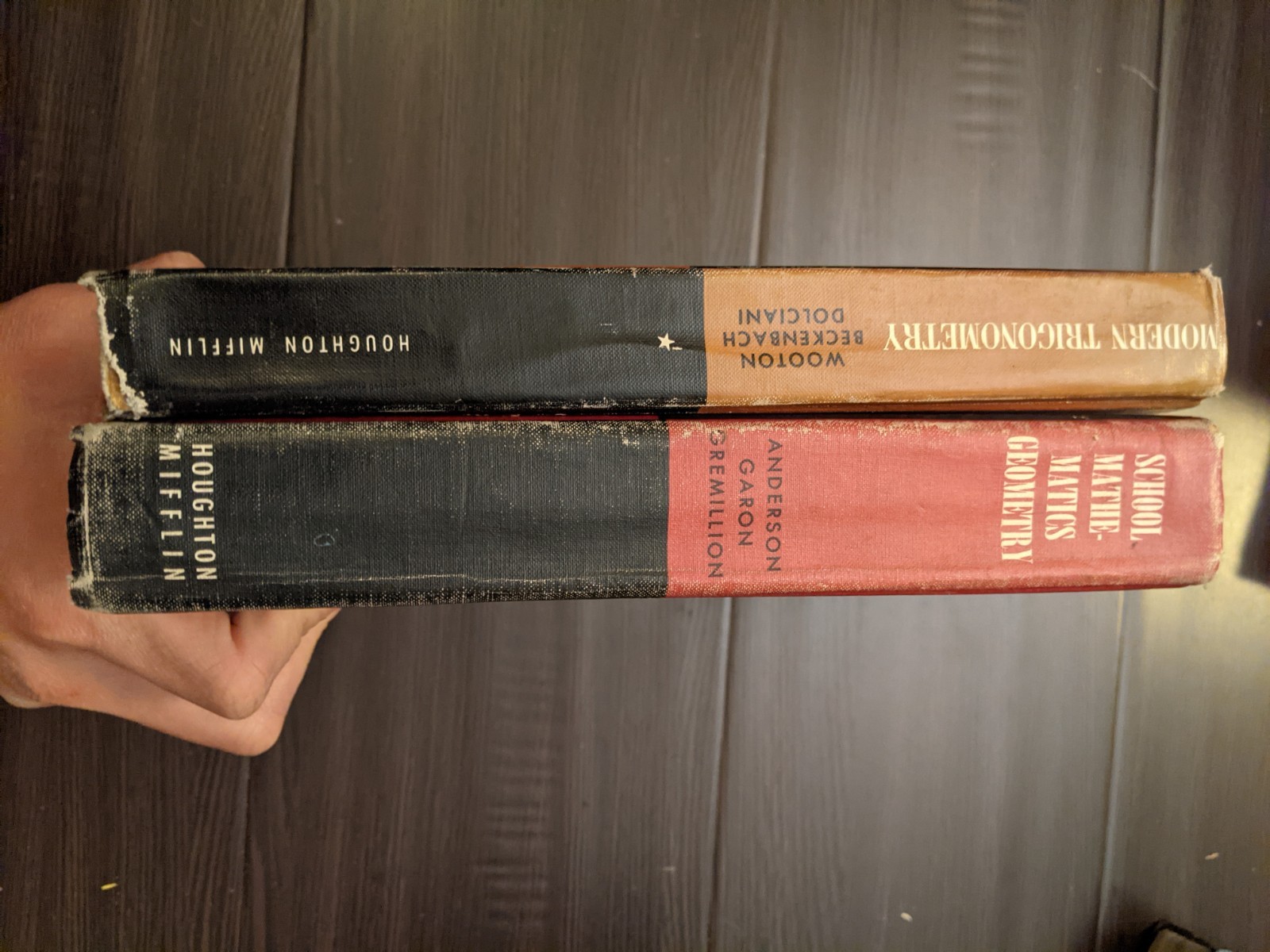 Modern Trigonometry & School Mathematics Geometry, Wooton, Beckenbach 1969