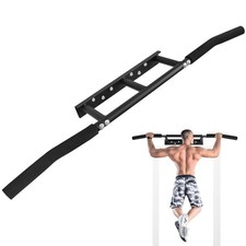 Pull Up Bar for Doorway, Wall Mounted Multifunctional Chin Up Bar, Multi-Grip...