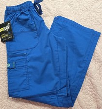 WonderWink WonderFlex 5108 XSmall PETITE Royal Blue Scrub Pant