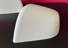 PERLWEISSE LINKE FLÜGEL SPIEGEL ABDECKUNG KAPPE PASSEND FÜR TESLA MODEL Y 2019+ BEIFAHRER PPSW