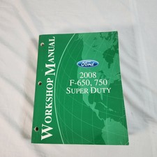 2008 Ford F650 F750 Super Duty Truck Shop Service Repair Manual