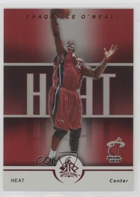 2005-06 Upper Deck NBA Reflections Red 58/100 Shaquille O'Neal #50 HOF 0v9h