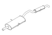 Klarius Auspuff Mitteltopf für Chrysler Voyager III