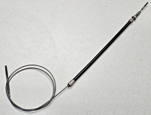 VERY NICE USED ORIGINAL PORSCHE 356A 2057mm CLUTCH CABLE WITH 375mm SHEATH 56-58