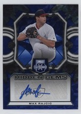 2023 Panini Elite Extra Edition Hidden Gems Blue Max Rajcic #HG-MRJ Auto 02l5