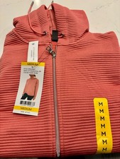 New With Tags DKNY Women's Tech Ottoman Jacket Size Medium Color Faded Rose