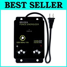 2-Mile Electric Fence Energizer for Livestock Protection
