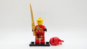 LEGO minifigure Kai DX njo0009 Ninjago Golden Weapons 2254 2507 2518 red ninja