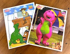 Playskool Barney and Toy Story 7 Piece Wood Puzzles for Young Children