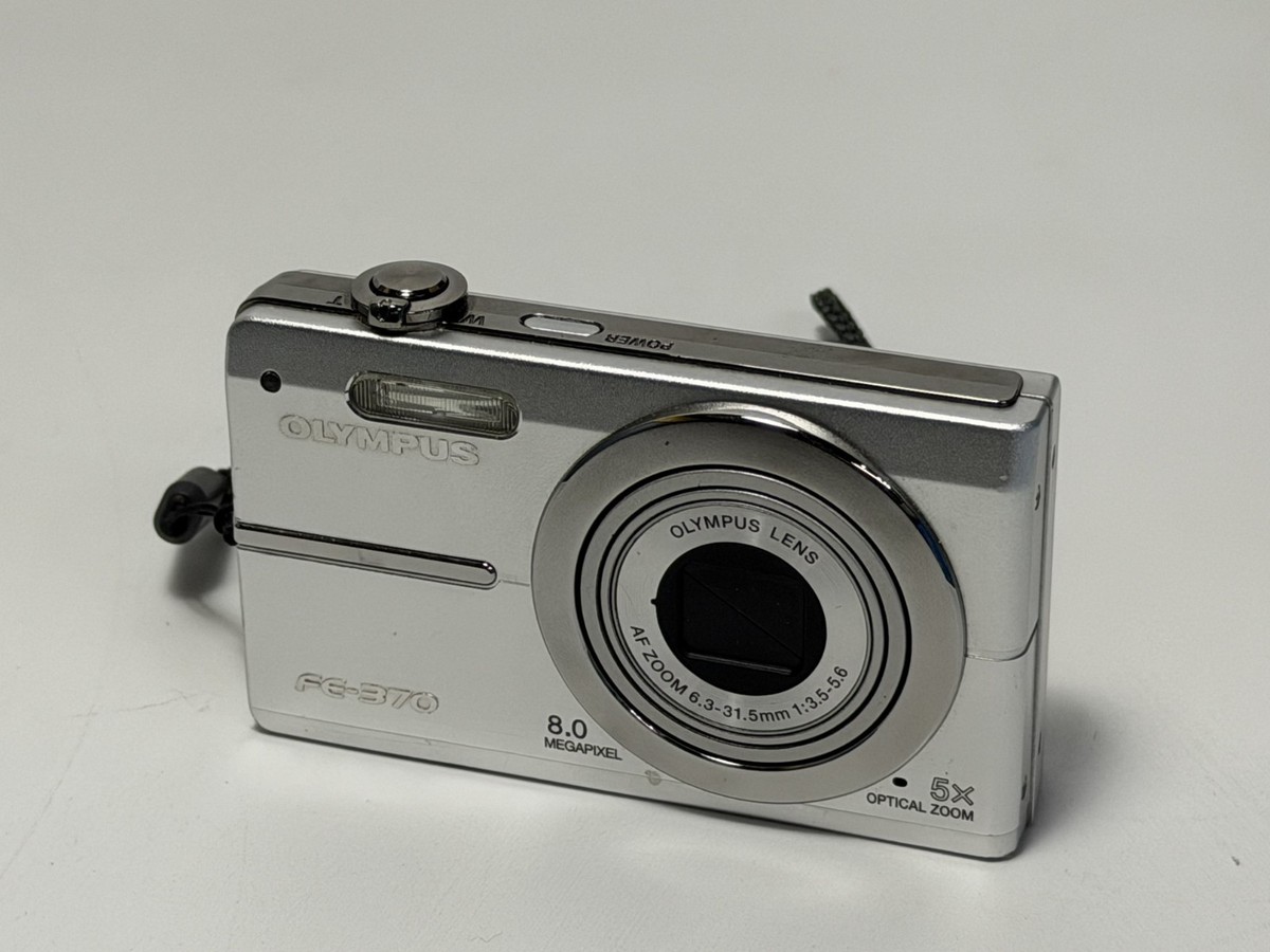 Olympus FE FE-370 8.0MP Digital Camera - Silver for sale online | eBay