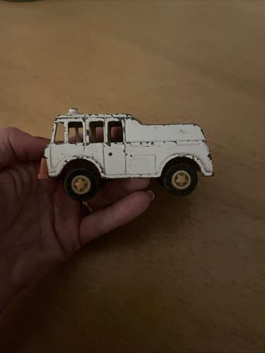 Camión de bomberos Tootsie de juguete de colección blanco y rojo diecast car - Imagen 2 de 8