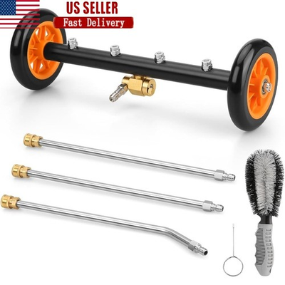 #ad Pressure Washer Undercarriage Cleaner Dual Mode 4000PSI Quick Connect Wand New $47.49