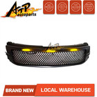 Front Bumper Mesh Style LED Grille fits Mitsubishi Pajero Sport 16 - 19 Matte